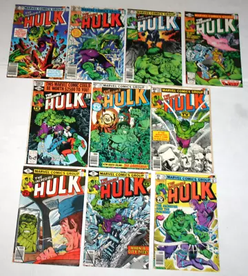 Buy Incredible Hulk #235 237 238 239 248 251 254 261 262 263! 1979! F/F+! • 31.62£