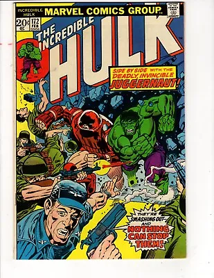 Buy The Incredible Hulk #172 (1974)(THIS BOOK HAS MINOR RESTORATION SEE DESCRIPTION) • 19.82£