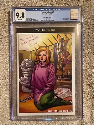 Buy Fantastic Four # 5 , CGC 9.8 , Ltd To 1:500 Remastered Cover B Variant , Kirby ! • 439.73£