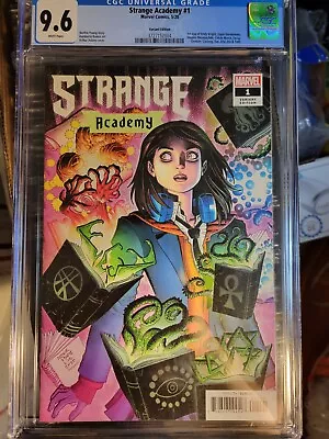 Buy Strange Academy #1 9.6 CGC Variant Edition Art Adams White Pages • 95.14£