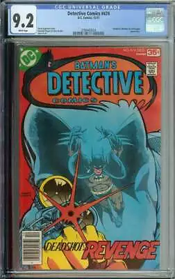 Buy Detective Comics #474 CGC 9.2 1st App Modern Deadshot • 130.61£