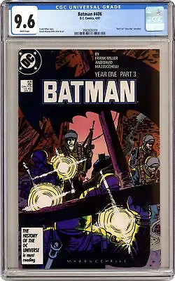 Buy Batman #406D CGC 9.6 1987 3982608009 • 55.17£