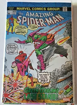 Buy Amazing Spider-man #122 Facsimile Foil Variant Marvel Comics 2023 New Unread B/b • 15.97£