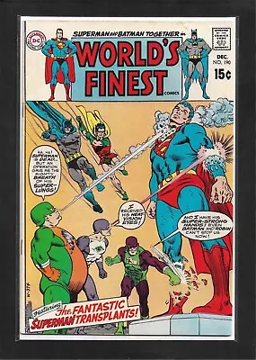 Buy Worlds Finest Comics #190 (1969): Curt Swan! Murphy Anderson! Silver Age! FN/VF! • 18.35£