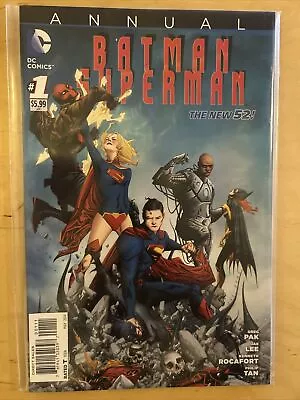Buy Batman Superman Annual #1, DC Comics, May 2014, NM • 5.70£