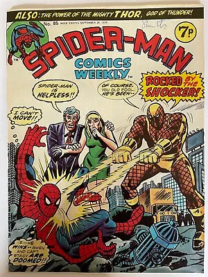 Buy Spider-Man Comics Weekly No.85 NICE COPY BRONZE AGE (Rare)   • 3.95£