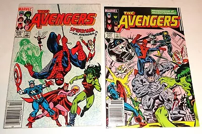 Buy Avengers #236,237 Spider-man App  High Grade Nm 9.4's  1983 • 22.39£