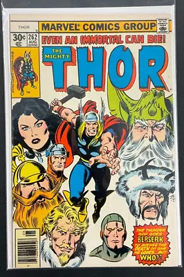 Buy Thor #262 ('77)  Even An Immortal Can Die! , VTG Bronze Age, Len Wein! LOWER GR! • 4.74£