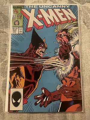 Buy Uncanny X-men #222 (1987) Classic Cover Xmen Vs The Marauders • 15£