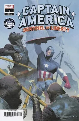 Buy Captain America Sentinel Of Liberty #9 Ribic Planet Apes Variant Marvel 2023 NM+ • 3.15£