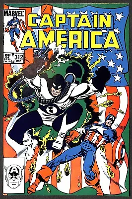 Buy Captain America #312 1st Appearance Of Flag Smasher VFN+ • 9.95£