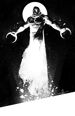 Buy Moon Knight #1 Gerardo Zaffino Virgin Variant Limited To 1000 With Numbered Coa • 17.95£