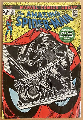 Buy The Amazing Spider-Man #113 Oct 1972 1st Hammerhead App Doc Ock Appearance • 59.99£