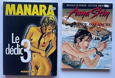 Buy 1994 French Adult Comics,, Manara Le Declic3”, ,,Anna Stein” • 50£