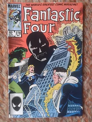 Buy Fantastic Four  Vol.1 #278 John Byrne Marvel 1985 Doctor Doom Doombots • 9.53£