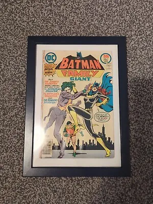 Buy Framed BATMAN FAMILY #9  THE JOKER'S DAUGHTER! * DC COMICS * 1977 • 40£
