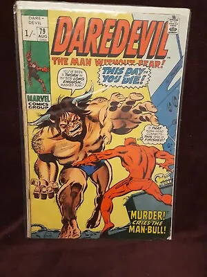 Buy Daredevil The Man Without Fear #79 Marvel Comic - Silver Age - Matt Murdock • 25£