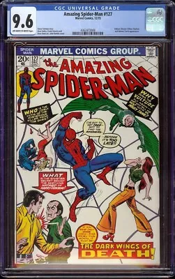 Buy Amazing Spider-Man # 127 CGC 9.6 OWW (Marvel, 1973) John Romita Cover, Torch App • 281.23£