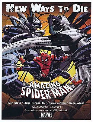 Buy Amazing Spider-Man #570 Promo Mini Poster 2008 Anti-Venom 10x13  Romita Jr • 45.23£