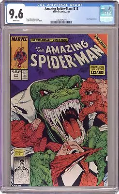 Buy Amazing Spider-Man #313D CGC 9.6 1989 4387045019 • 74.73£