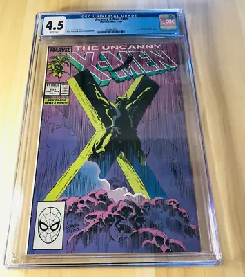 Buy UNCANNY X-MEN #251 (Marvel Comics, 1989) CGC Graded 4.5  ~WHITE Pages • 39.42£