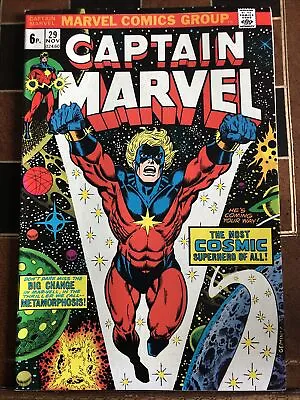 Buy Captain Marvel / Marvel Comics / 1973 / Issue 29 • 15£
