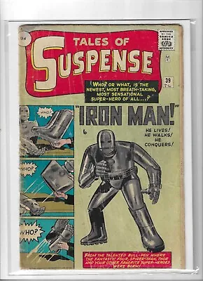 Buy Tales Of Suspense # 39 Fair [1st Iron Man] A SILVER AGE GRAIL COMIC • 6,595£