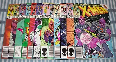 Buy Lot Of 12 Uncanny X-MEN Comics Between #174 - 202 From 1983 Up In Nice Condition • 48.14£