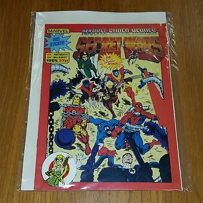Buy Marvel Super Heroes Secret Wars #9 17th 30th August 1985 Free Gift British Week • 34.99£