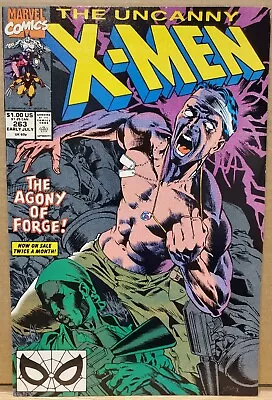 Buy Uncanny X-Men 263 Masque Forge Callisto  Claremont Bill Jaaska 1990 Marvel Comic • 3.16£
