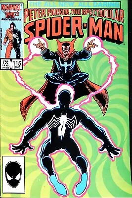 Buy Spectacular Spider-Man #115 - 3rd Cameo Of The Foreigner - Super Book! • 3.98£