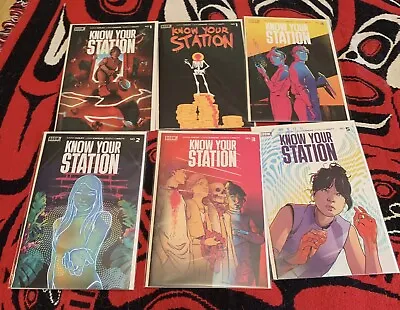 Buy Know Your Station # 1 - 5 (Boom Studios) Set 1st Print With Extra #1 • 12.50£