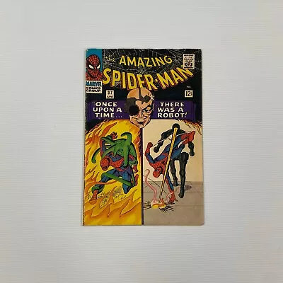 Buy Amazing Spider-Man #37 1966 VG Cent Copy 1st Norman Osborn • 100£