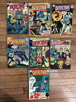 Buy DC Detective Comics Lot - 328 329 336 340 350 357 367 - Silver Age 1964+ Batman • 47.30£