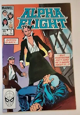 Buy Alpha Flight 7 Feb 1984 John Byrne Very Fine VF Marvel Comics KEY Issue • 4£