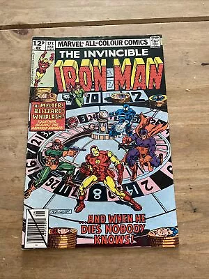 Buy Marvel Comics The Invincible Iron Man #123 1979 • 5.50£