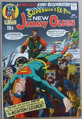Buy JIMMY OLSEN #134, HIGH GRADE KEY ISSUE WITH 1st APPEARANCE OF  DARKSEID , VF/NM. • 520£
