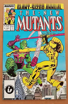 Buy New Mutants (Vol. 1) Annual #3 - MARVEL Comics - 1987 - FINE- 5.5 • 5£