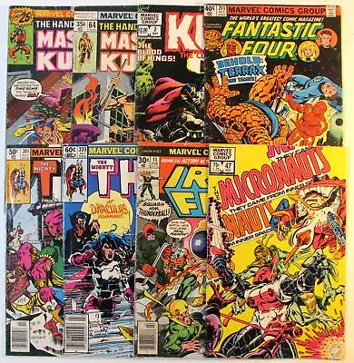Buy Mixed Lot 8 #Thor 301,Iron Fist,Kull,Micronauts 47,Fantastic... Marvel Comics • 18.11£