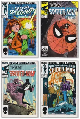Buy Marvel Spider-Man Annuals 1985 The Amazing, Spectacular, Peter Parker, Web Of • 10£
