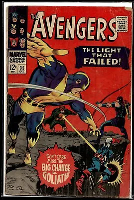Buy 1966 Avengers #35 Living Laser Marvel Comic • 31.54£