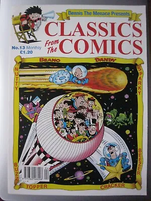 Buy D.C THOMSON & CO DENNIS THE MENACE PRESENTS CLASSICS FROM THE COMICS ISSUE No 13 • 2.36£