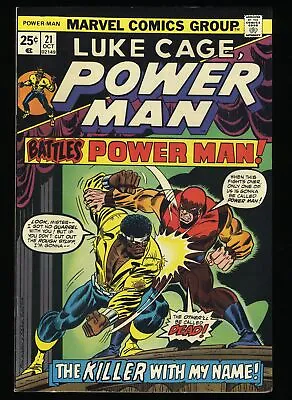 Buy Power Man And Iron Fist #21 NM 9.4 Luke Cage! Marvel 1974 • 38.63£