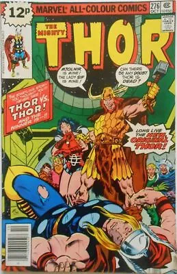Buy Thor (1962) # 276 UK Price (8.0-VF) Red Norvell The (New) Thor 1978 • 10.80£