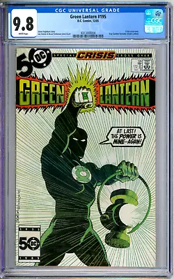 Buy Green Lantern 195 CGC Graded 9.8 NM/MT DC Comics 1985 • 126.46£
