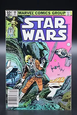 Buy Star Wars (1977) #66 Newsstand Tom Palmer Luke Skywalker Cover Michelinie FN/VF • 7.90£