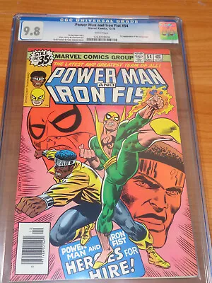 Buy POWER MAN #54 - CGC 9.8 NM/MT (1978 ; 1st Heroes For Hire Name Used ; White Pgs) • 397.18£