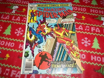Buy The Amazing Spider-man #172 (Marvel 1977) Newsstand - 1st Rocket Racer - KEY, FN • 11.97£