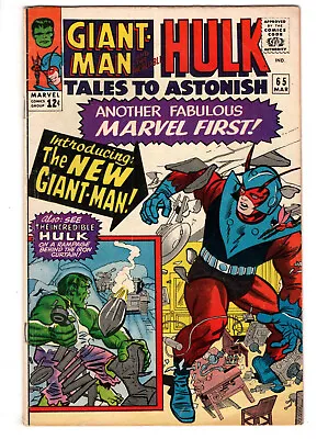 Buy Tales To Astonish #65 (1965) - Grade 5.0 - New Giant-man Costume - 1st Tabby! • 63.25£