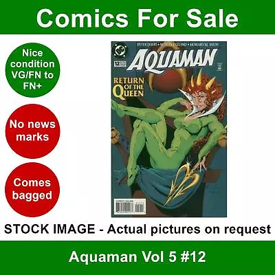 Buy DC Aquaman Vol 5 #12 Comic - VG/FN+ 01 September 1995 • 3.99£